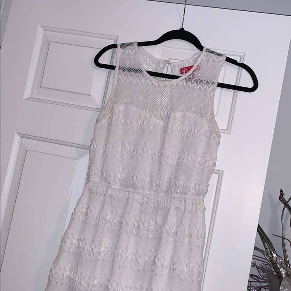 White tank dress